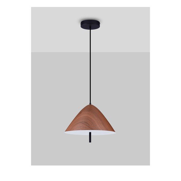 Dabīga toņa metāla LED piekaramā lampa ar metāla abažūru ø 40 cm Oros – Nova Luce-image-1