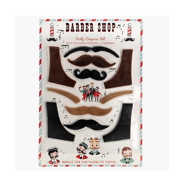 Rex London Moustache Frizētava uzlīmju komplekts-image-1