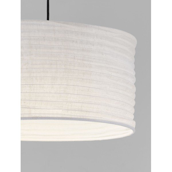 Balta lina piekaramā lampa ø 38 cm Linnet – Nova Luce-image-4