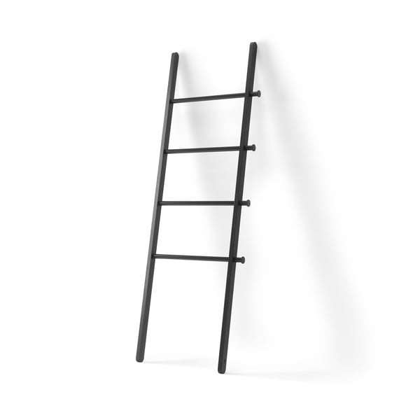 Melnas dekoratīvās kāpnes no papeles koka Leana – Umbra-image-3