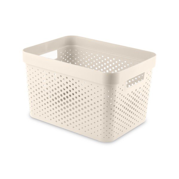 Plastmasas uzglabāšanas grozs 27x36x22 cm Infinity Dots – Curver