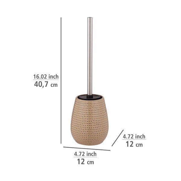 Smilškrāsas keramikas tualetes birste Bellante – Wenko-image-2