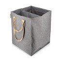 Pelēks tekstila veļas grozs 71 l Laundry Hub Tweed duplo – Rolser