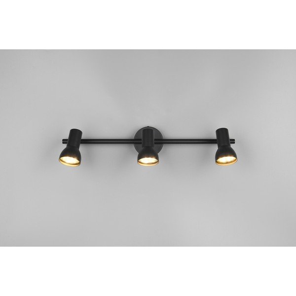 Melna prožektora tipa lampa ø 8 cm Cantar – Reality-image-2
