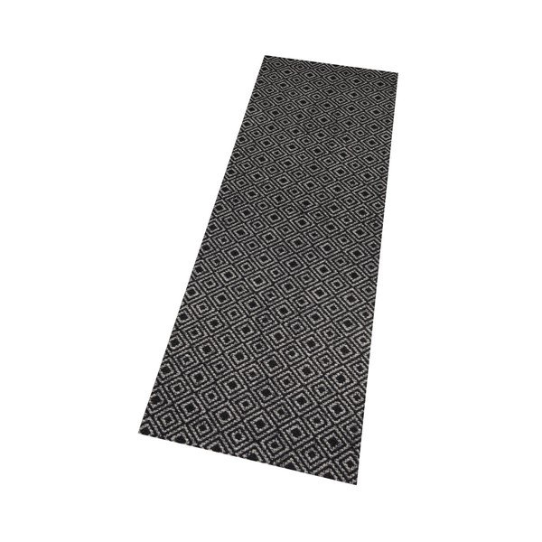 Pelēks un melns paklājs Zala Living Cook & Clean Teresa, 60 x 180 cm-image-1