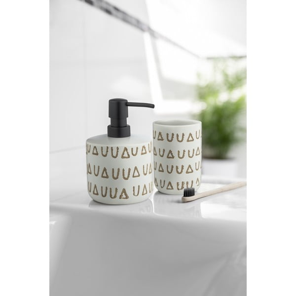 Smilškrāsas keramikas krūze zobu birstēm Avila – Wenko-image-1