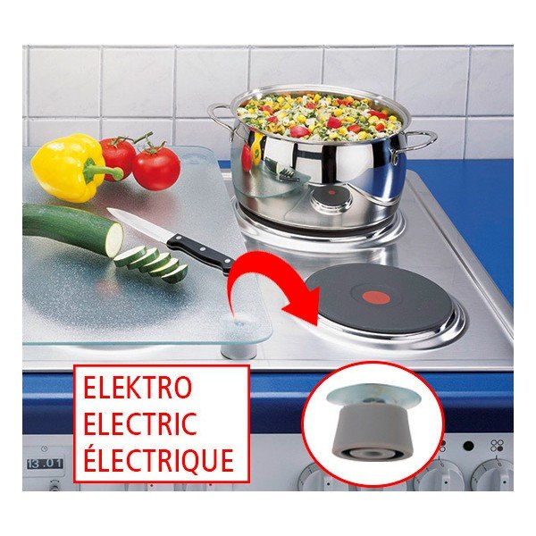 Stikla aizsargplāksne plītij Wenko Universal 3 v 1, 56 x 50 cm-image-1