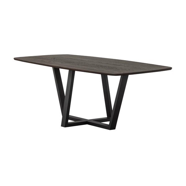 Ēdamgalds ar ozola masīvkoka galda virsmu 100x220 cm Tablo – WOOOD-image-3