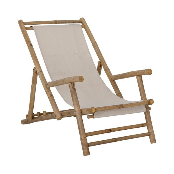 Balts/dabīga toņa bambusa dārza zvilnis Korfu – Bloomingville