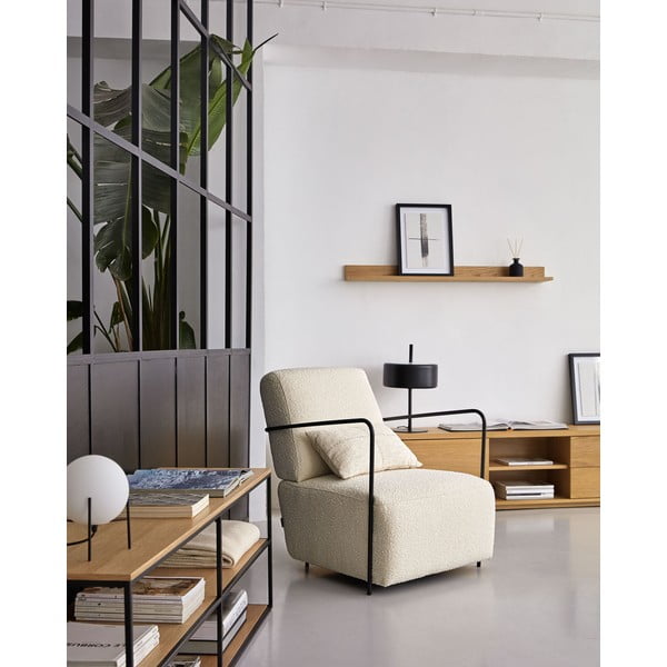 Ozolkoka imitācijas plaukts dabīgā tonī Abilen – Kave Home-image-4