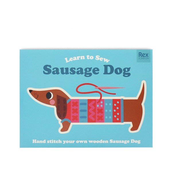 Izšūšanas komplekts Sunny Sausage Dog – Rex London