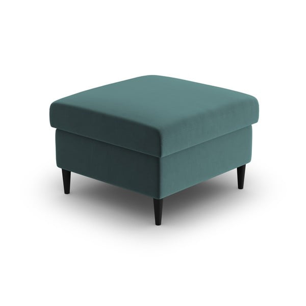 Zaļganzils samta kāju soliņš Kyoto – Cosmopolitan Design-image-2