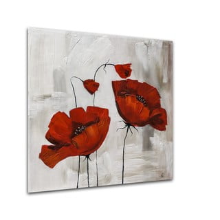 Bilde Styler Glasspik Flower Poppy Bloom, 20 x 20 cm