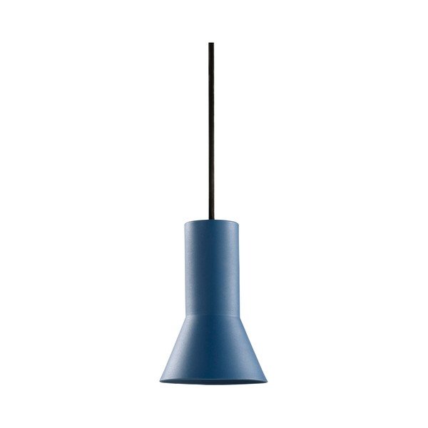 Zila alumīnija piekaramā lampa ar regulējamu spilgtumu ø 10 cm Evan – Jotex