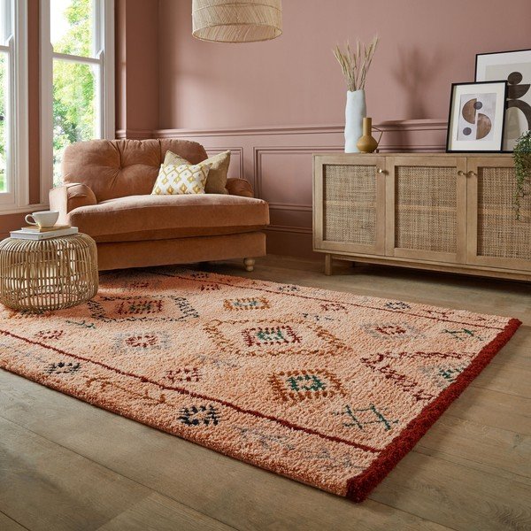 Lašrozā ar rokām darināts vilnas paklājs 160x230 cm Moroccan Sahara – Flair Rugs-image-1