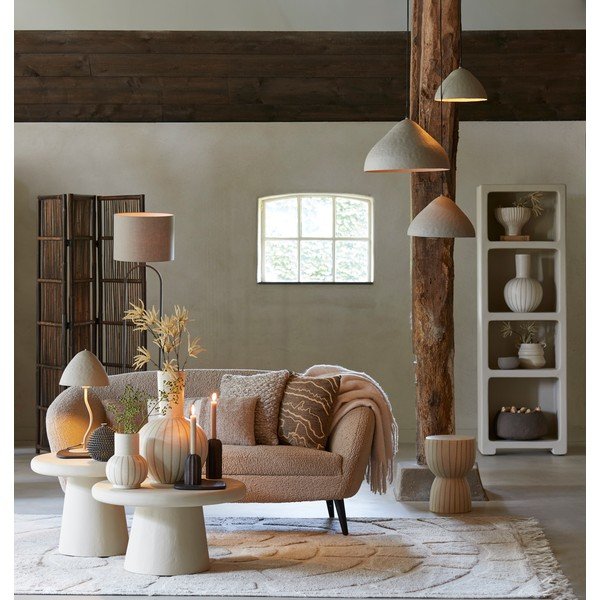 Keramikas apaļš sānu galdiņš ø 28,5 cm Finca – Light & Living-image-1