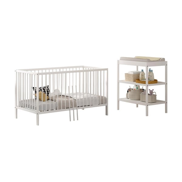 Dižskābarža masīvkoka bērnu mēbeļu komplekts (2 gab.) Dino – Vipack