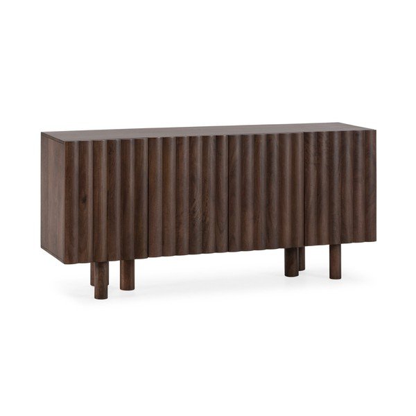 Brūna mango masīvkoka kumode 160x80x40 cm Tamira – MOME