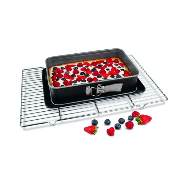 Metāla reste maizes atdzesēšanai Oetker Bake, 45 x 30 cm-image-1