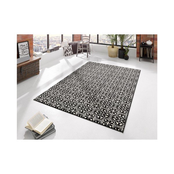 Melns paklājs Hanse Home Gloria Pattern, 200 x 290 cm-image-1