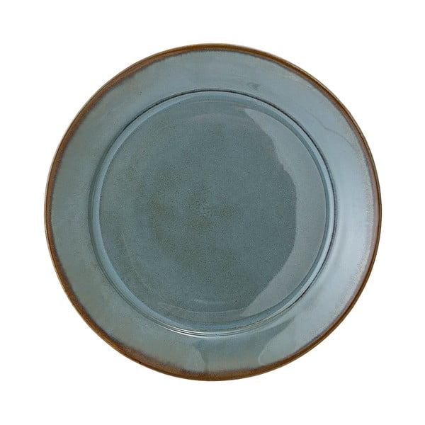 Zaļš keramikas deserta šķīvis Bloomingville Pixie, ø 20 cm