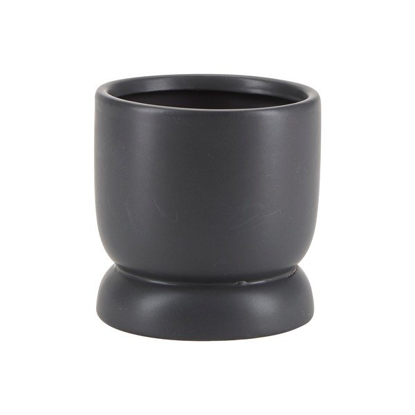 Melns keramikas puķu pods Bahne & CO, ø 10,5 cm