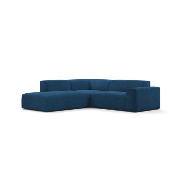 Tirkīzzils velveta stūra dīvāns Marie Claire Home Karen, 260 cm, kreisais stūris-image-2