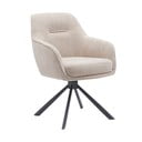 Krēmkrāsas polsterēti ēdamistabas krēsli (2 gab.) Avola – Unique Furniture