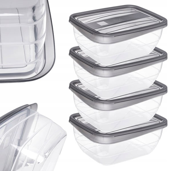 Pārtikas kastes (4 gab.) Vedo – Curver-image-1