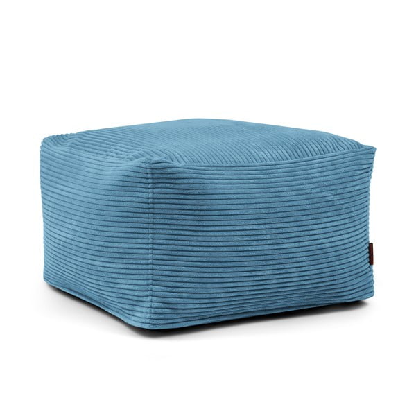 Zils velveta sēžammaiss Softbox MooG – SLOWDOWN