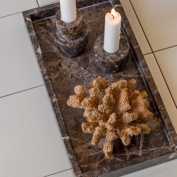 Marmora dekoratīva paplāte 16x31 cm Marble – Mette Ditmer Denmark-image-3