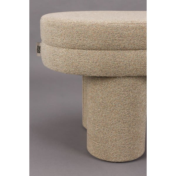 Bēšs sols no buklē auduma Fern – Dutchbone-image-3