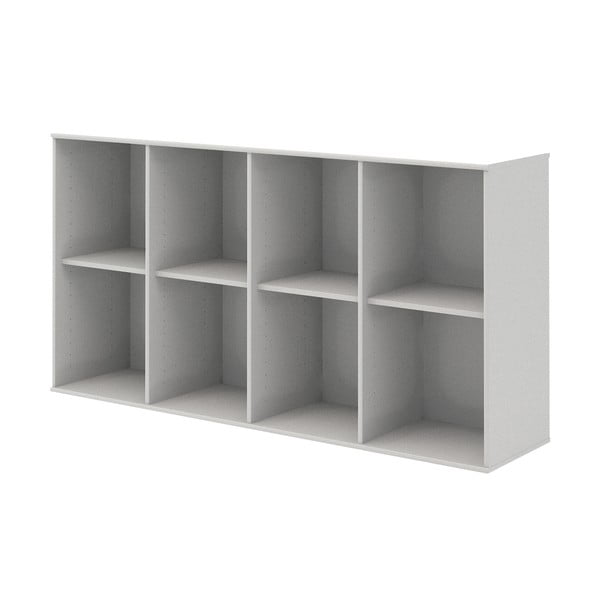 Balta moduļu plauktu sistēma 136x69 cm Mistral Kubus – Hammel Furniture-image-2