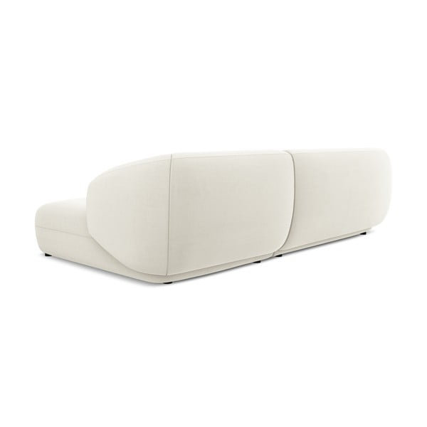 Balts samta stūra dīvāns (ar labo stūri) Moana – Makamii-image-2