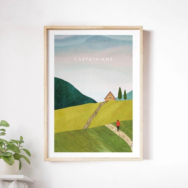 Plakāts 50x70 cm Carpathians – Travelposter-image-1