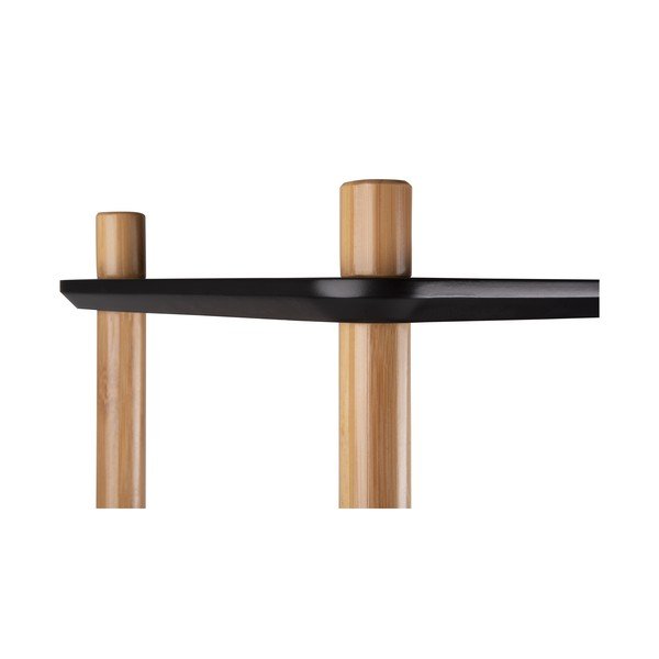 Melns plaukts ar bambusa kājām Leitmotiv Cabinet Simplicity-image-4