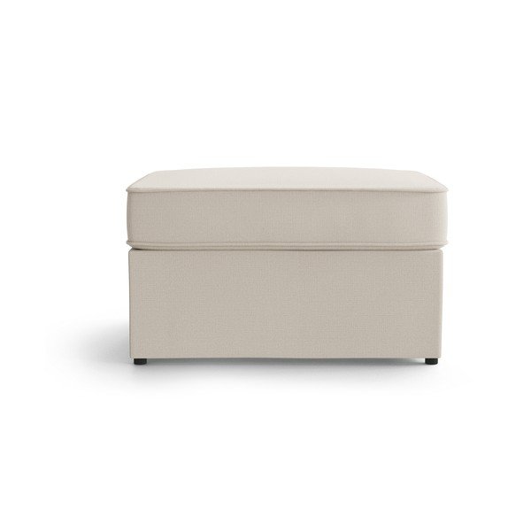 Krēmkrāsas izvelkams otomans My Pop Design Brady, 80 cm-image-2