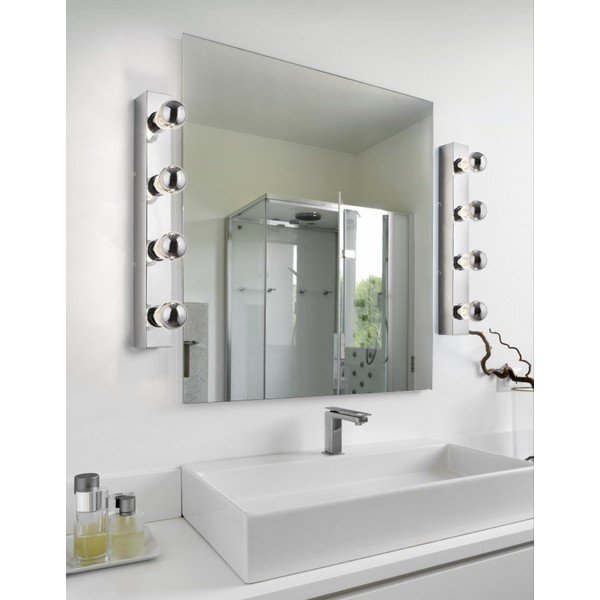 Sienas lampa sudraba krāsā Theatro – Trio-image-1