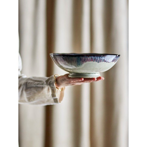 Bēša keramikas bļoda ø 24 cm Imogen – Bloomingville-image-2