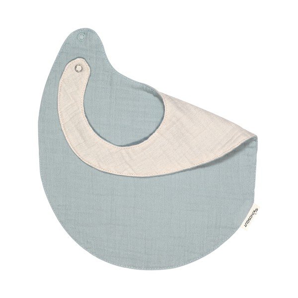 Pelēks muslīna bērnu priekšautiņš Kindsgut Oslo-image-3