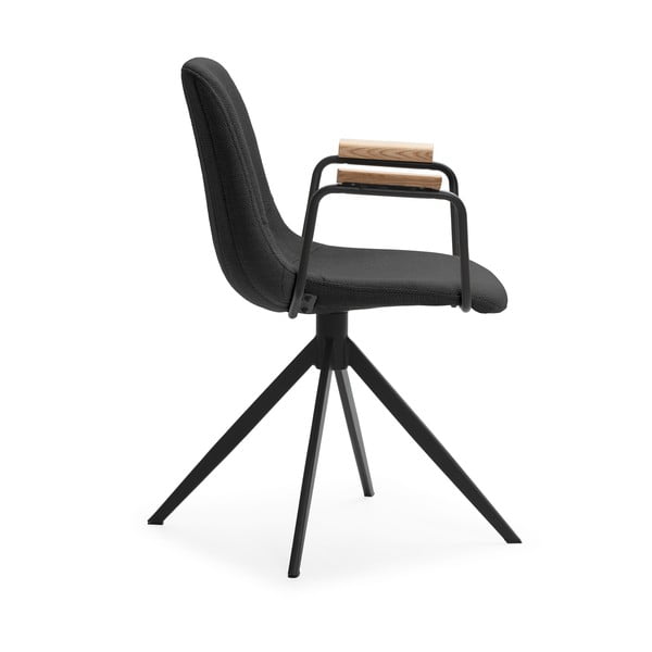 Melni pusdienu krēsli (2 gab.) Tali – Marckeric-image-4