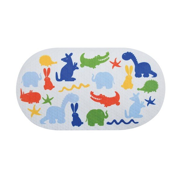Bērnu pretslīdēšanas paklājiņš vannai 39x69 cm Zoo – MSV