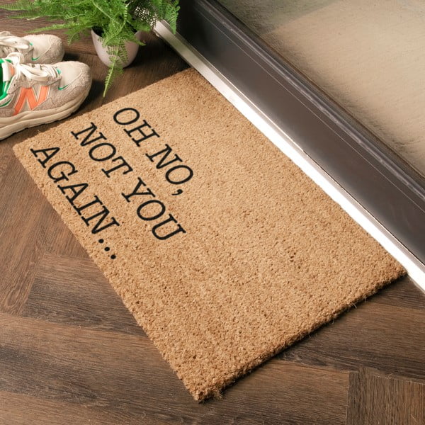 Kokosšķiedras kājslauķis 40x60 cm Oh No Not You Again – Artsy Doormats-image-2