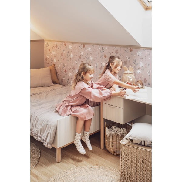Bēša bērnu gulta 120x200 cm Miloo – Pinio-image-4