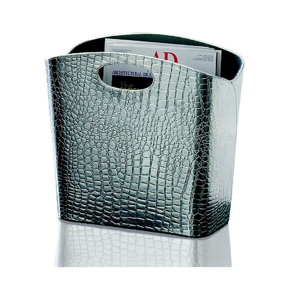 Žurnālu statīvs Croco Argent, 35 cm