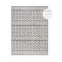 Pelēks mazgājams paklājs no šenila 80x160 cm Jhansi – Flair Rugs