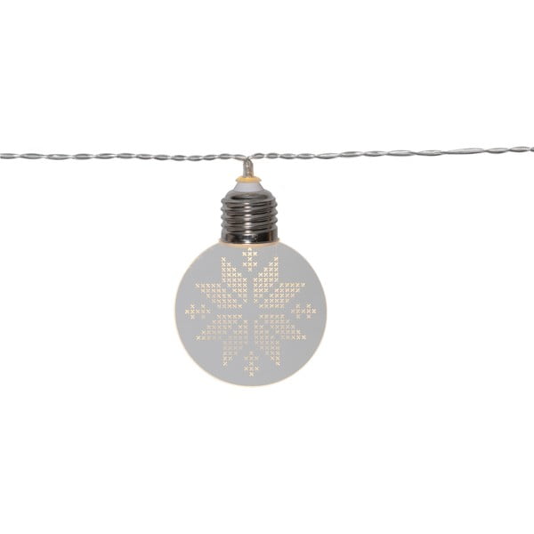 Lampiņu virtene ar Ziemassvētku motīvu spuldžu skaits 10 gab. garums 180 cm Ornament – Star Trading-image-2