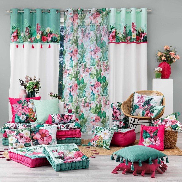 Dārza sēdekļa spilvens zviļņiem 60x180 cm Anabella – douceur d'intérieur-image-3