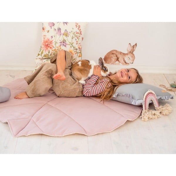 Bērnu rotaļu paklājs Powder Pink – Moi Mili-image-1