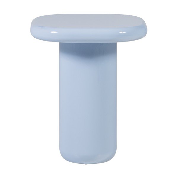 Spīdīgs sānu galdiņš 50x50 cm Zava – WOOOD-image-2